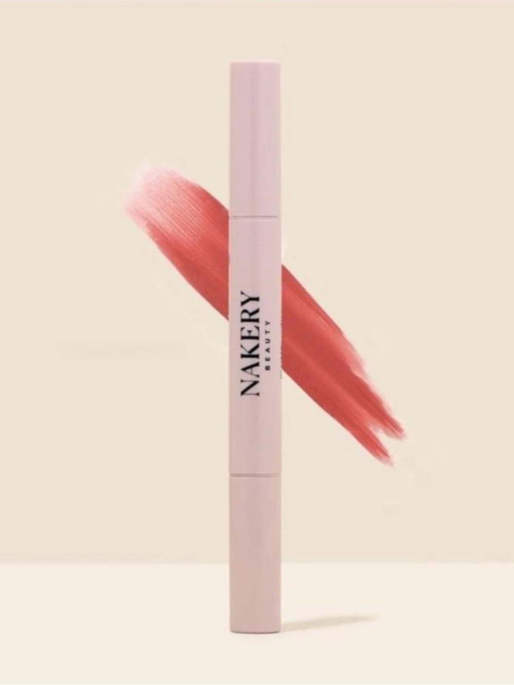 Nakery Beauty PLUMParadise Lip Peptide Color Drench Dual-Ended in Naked Rose